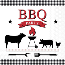 Napkin 33 BBQ party FSC Mix