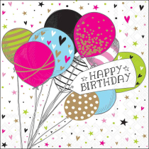 Napkin 33 Party balloons FSC Mix