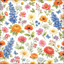 Napkin 33 Blooming summer FSC Mix