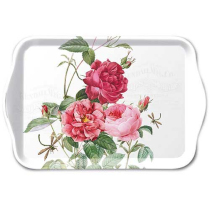 Tray melamine 13x21 cm Amber