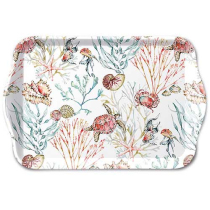 Tray melamine 13x21 cm Sea animals