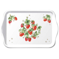 Tray melamine 13x21 cm Bunch of strawberries