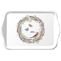 Tray melamine 13x21 cm Chaffinch white