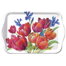 Tray melamine 13x21 cm Tulips of joy