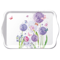 Tray melamine 13x21 cm Flower beauty