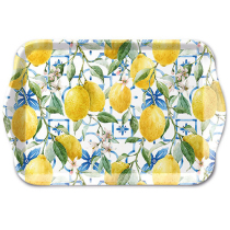 Tray melamine 13x21 cm Mediterranean lemons