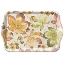 Tray melamine 13x21 cm Castanea