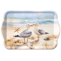 Tray melamine 13x21 cm Seagulls