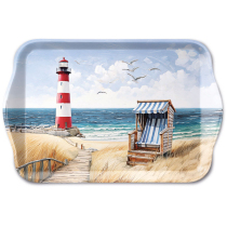 Tray melamine 13x21 cm Beach walk