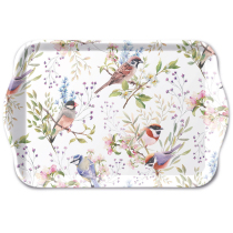 Tray melamine 13x21 cm Busy birds