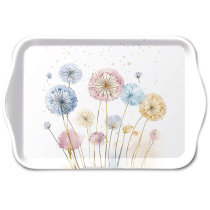 Tray melamine 13x21 cm Dandelions