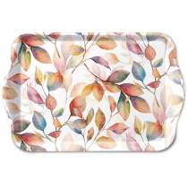 Tray melamine 13x21 cm Colourful leaves