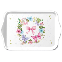 Tray melamine 13x21 cm Fragrant wreath