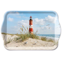 Tray melamine 13x21 cm Old lighthouse