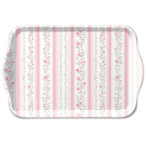 Tray melamine 13x21 cm Annabella pink