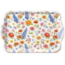 Tray melamine 13x21 cm Blooming summer