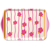 Tray melamine 13x21 cm Ella stripes