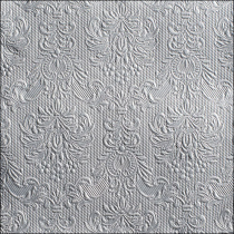 Napkin 40 Elegance silver FSC Mix