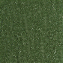 Napkin 40 Elegance dark green FSC Mix