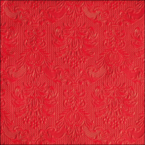 Napkin 40 Elegance red FSC Mix