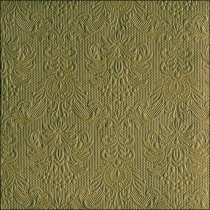Napkin 40 Elegance olive green FSC Mix