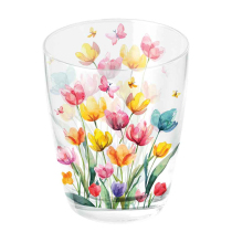 Water glass 0.25 L Fantasy flowers