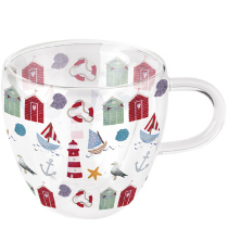 Double-walled glass 0.2 L Nautical items