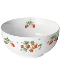 Bowl Bunch of strawberries