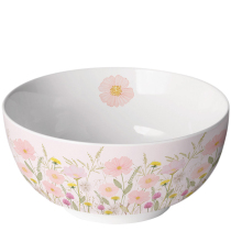 Bowl Pastel flowers pink
