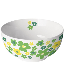 Bowl Flower power green
