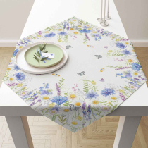 Tablecloth 90x90 cm Wild meadow flowers