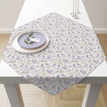 Tablecloth 90x90 cm Butterfly lavender
