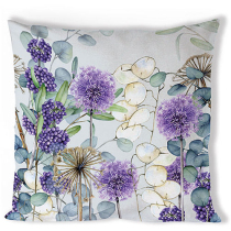 Cushion cover 40x40 cm Lunaria green