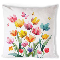 Cushion cover 40x40 cm Fantasy flowers