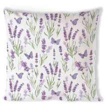 Cushion cover 40x40 cm Butterfly lavender
