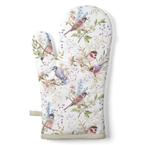 Oven mitt Busy birds