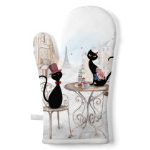 Oven mitt Cats in Paris