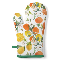 Oven mitt Lemons and oranges