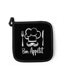 Potholder Chef black