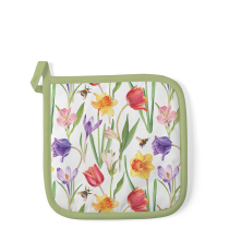Potholder Flowers in spring