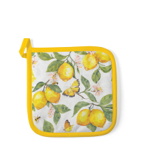 Potholder Fresh lemons white