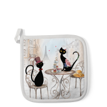 Potholder Cats in Paris