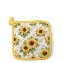 Potholder Sunflower pattern