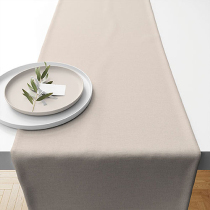 Table runner 40x150 cm Uni moonbeam