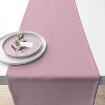 Table runner 40x150 cm Uni burnished lilac