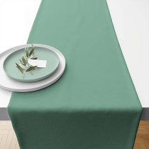 Table runner 40x150 cm Uni mint green
