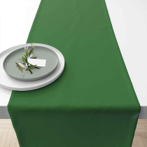 Table runner 40x150 cm Uni green
