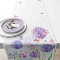 Table runner 40x150 cm Flower beauty