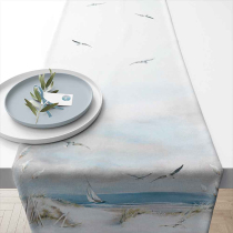 Table runner 40x150 cm Sailing at sea