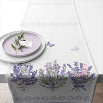Table runner 40x150 cm Lovely lavender